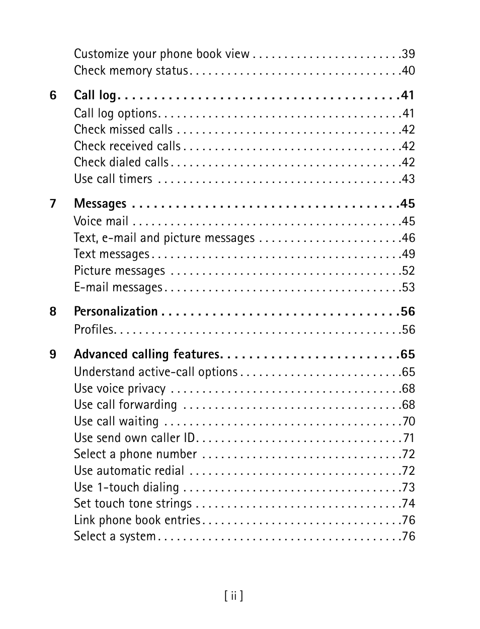 Nokia 1260 User Manual | Page 5 / 129