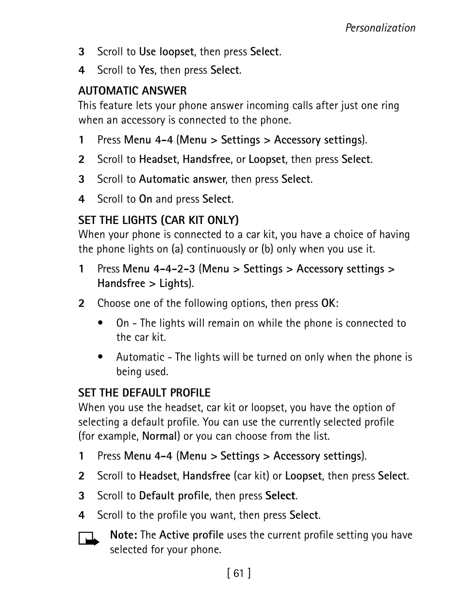 Nokia 1260 User Manual | Page 68 / 129