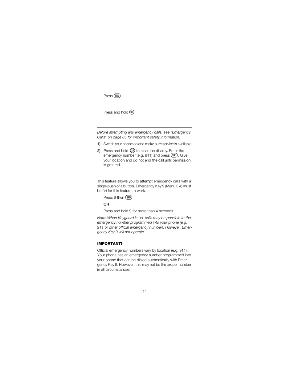 To make an emergency call | Nokia 2180 User Manual | Page 16 / 77