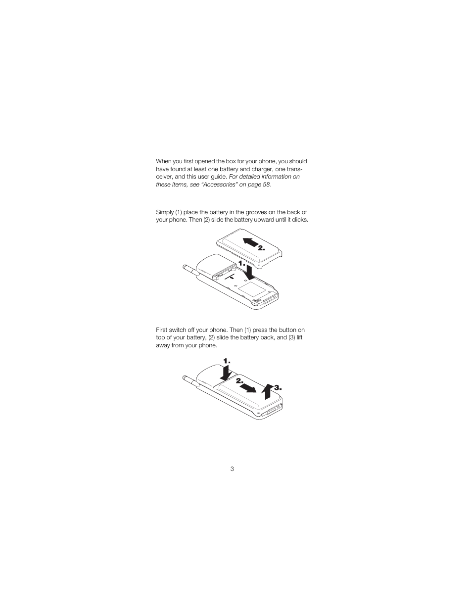 Your phone’s battery | Nokia 2180 User Manual | Page 8 / 77