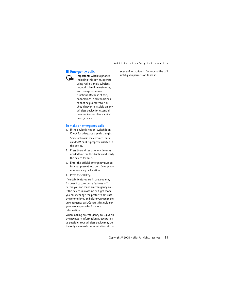 Nokia 3220 User Manual | Page 81 / 87