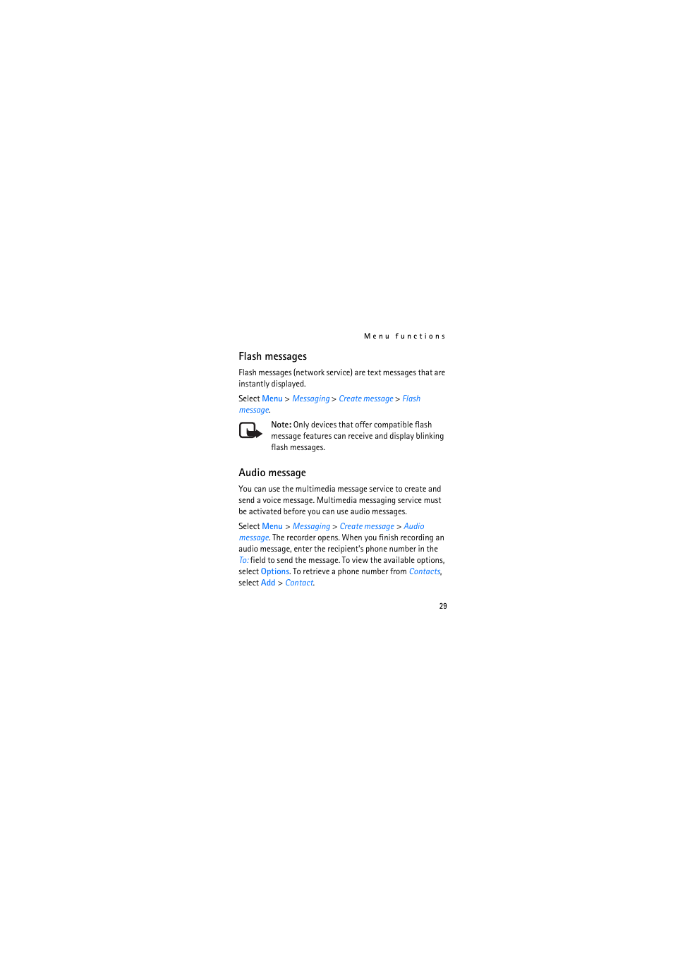 Nokia 2626 User Manual | Page 29 / 74