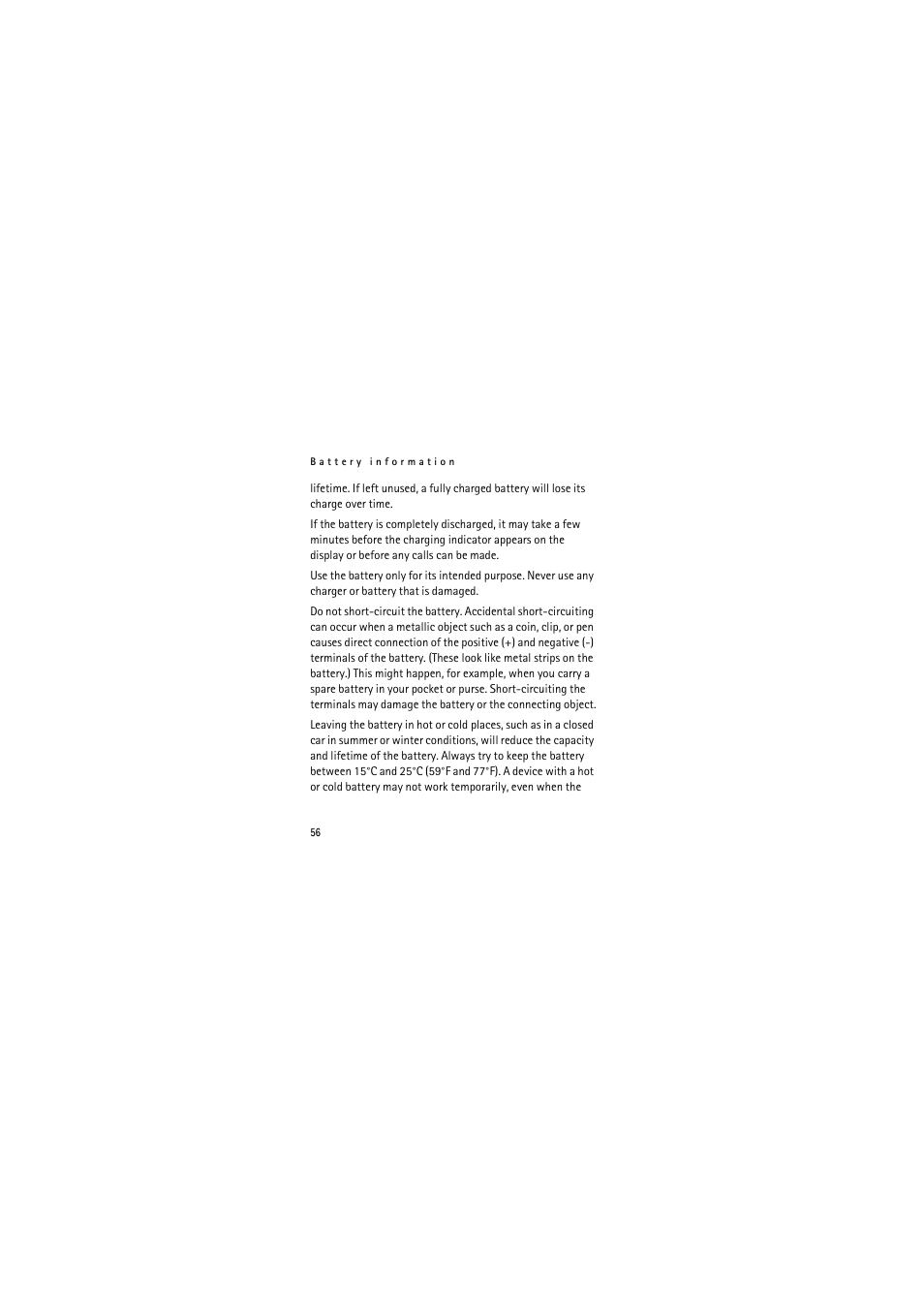 Nokia 2626 User Manual | Page 56 / 74
