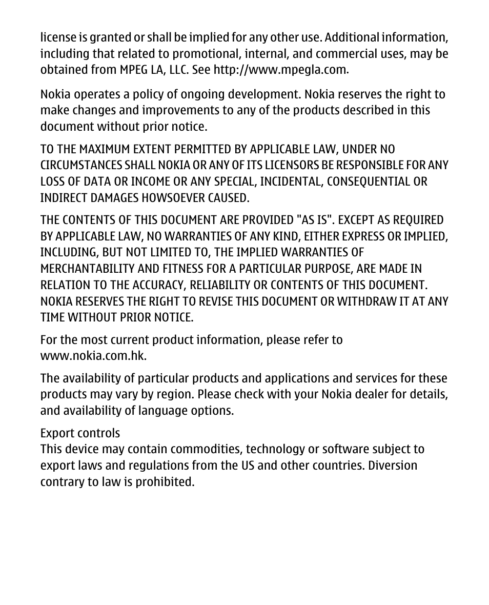 Nokia 2330C User Manual | Page 3 / 70