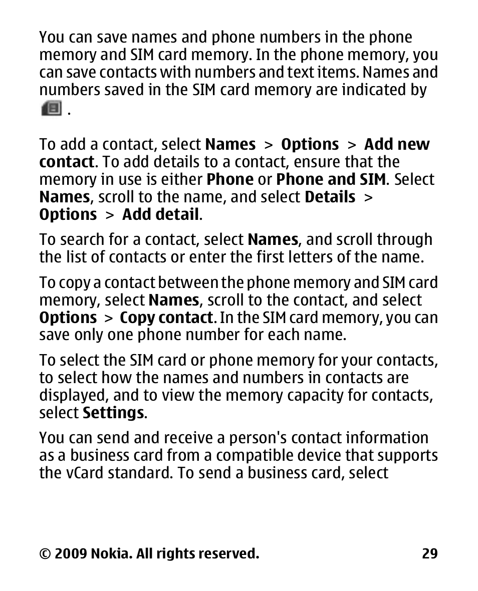 Nokia 2330C User Manual | Page 30 / 70