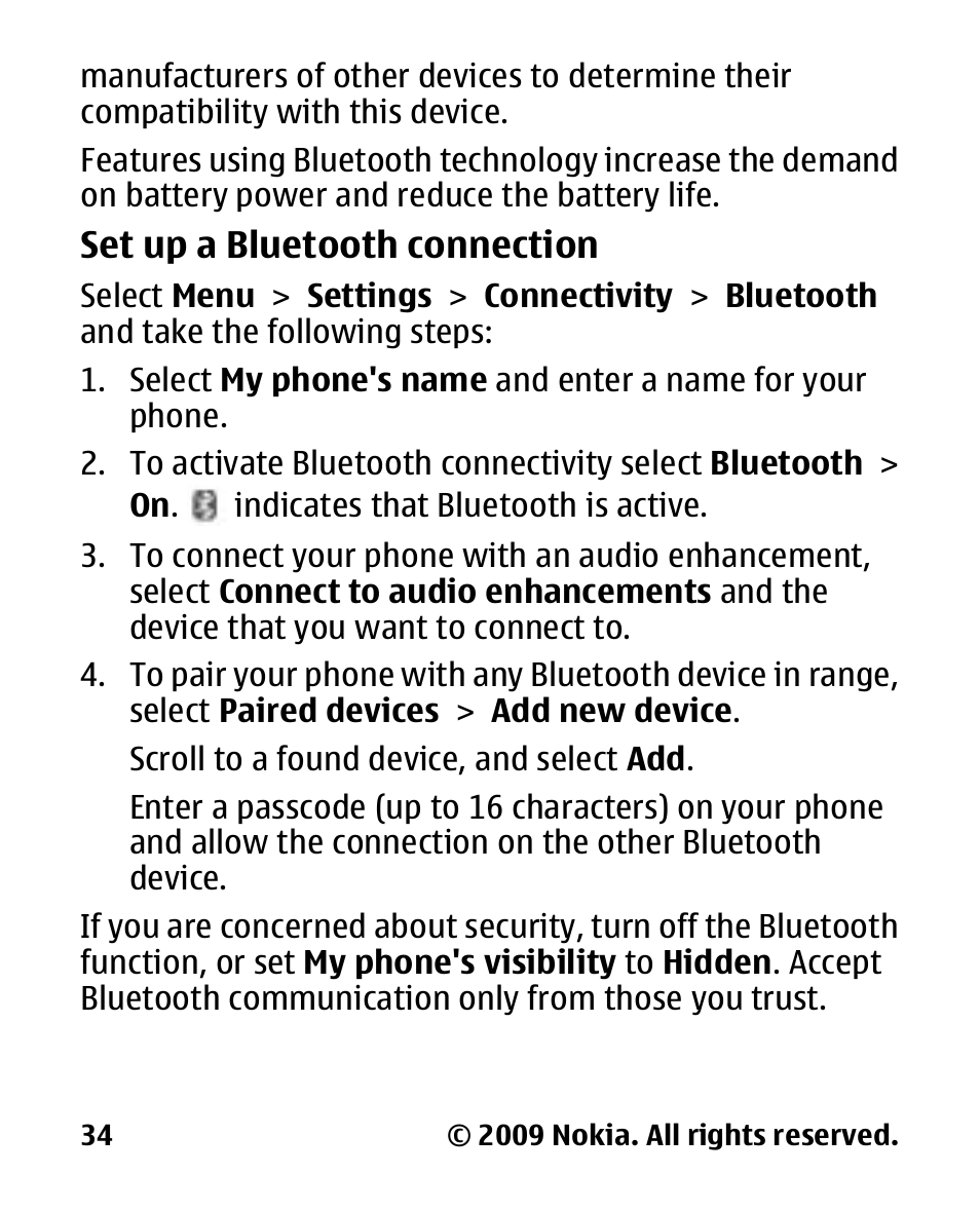 Nokia 2330C User Manual | Page 35 / 70