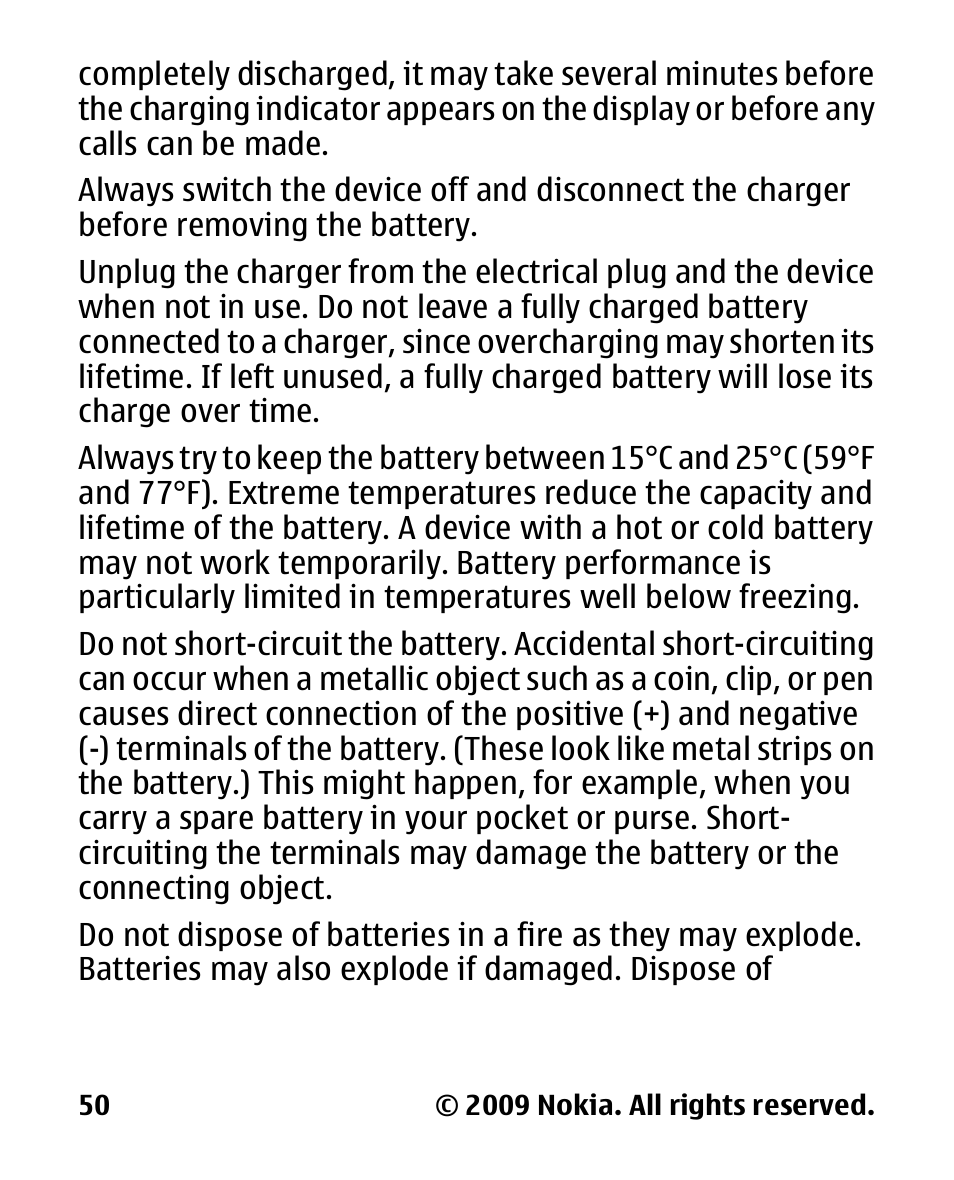 Nokia 2330C User Manual | Page 51 / 70