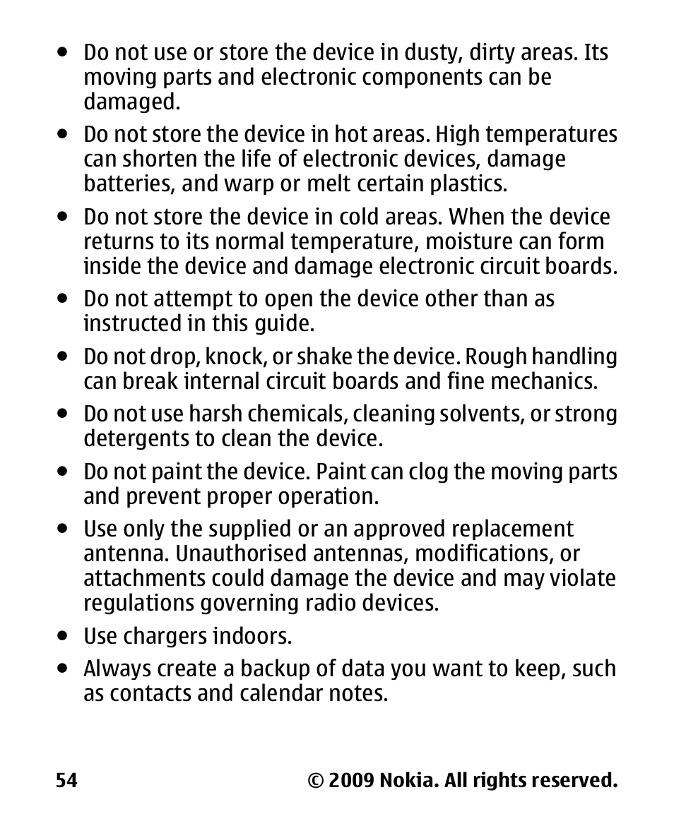 Nokia 2330C User Manual | Page 55 / 70