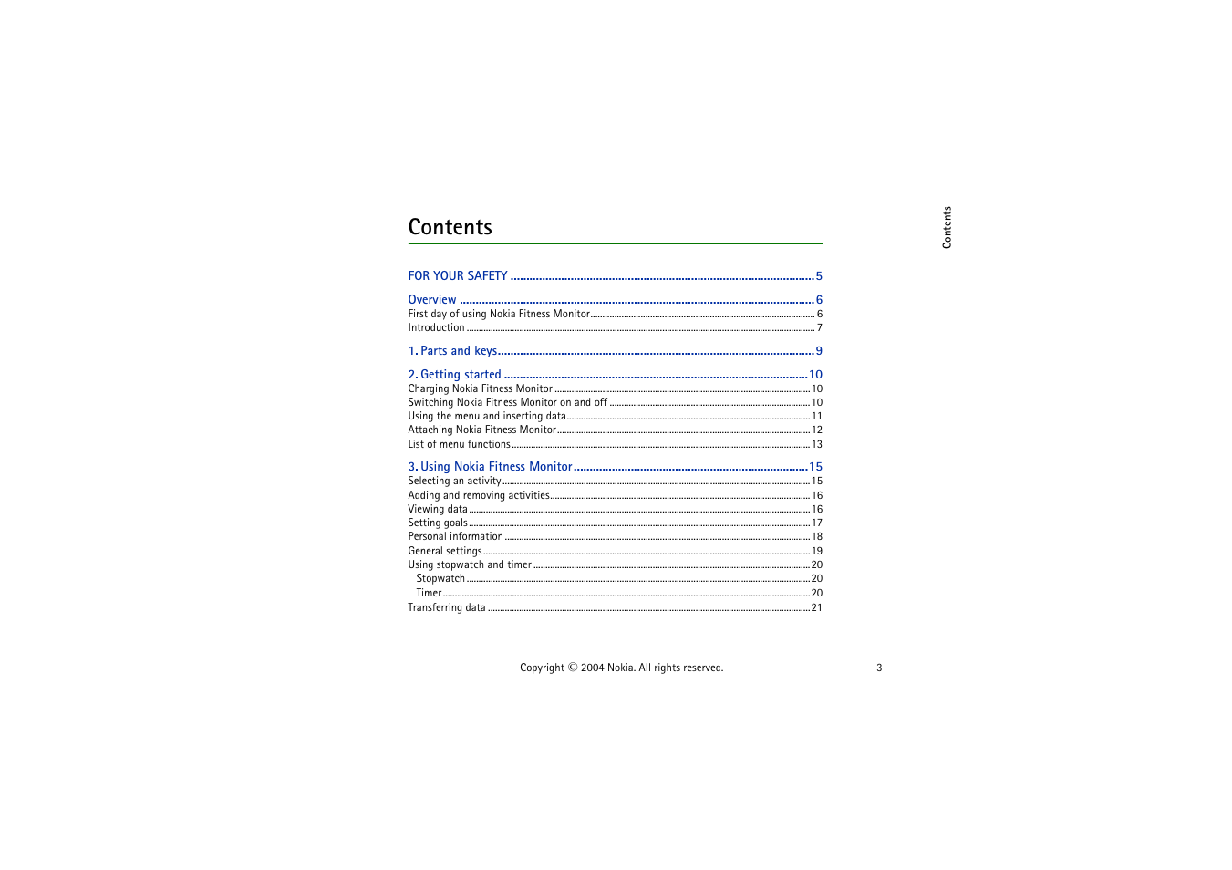 Nokia LS-2 User Manual | Page 3 / 24