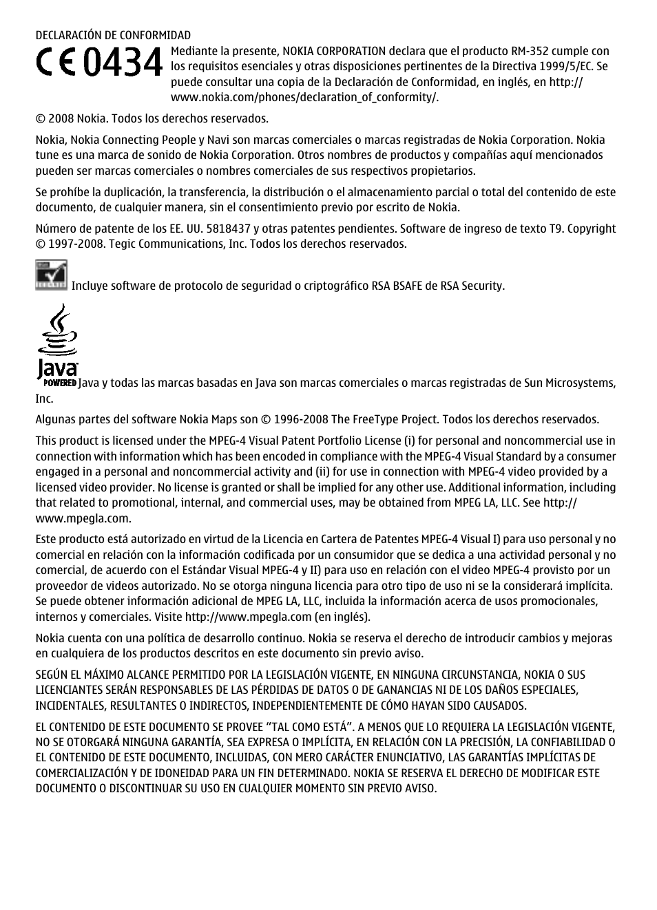 Nokia 3600 User Manual | Page 59 / 118