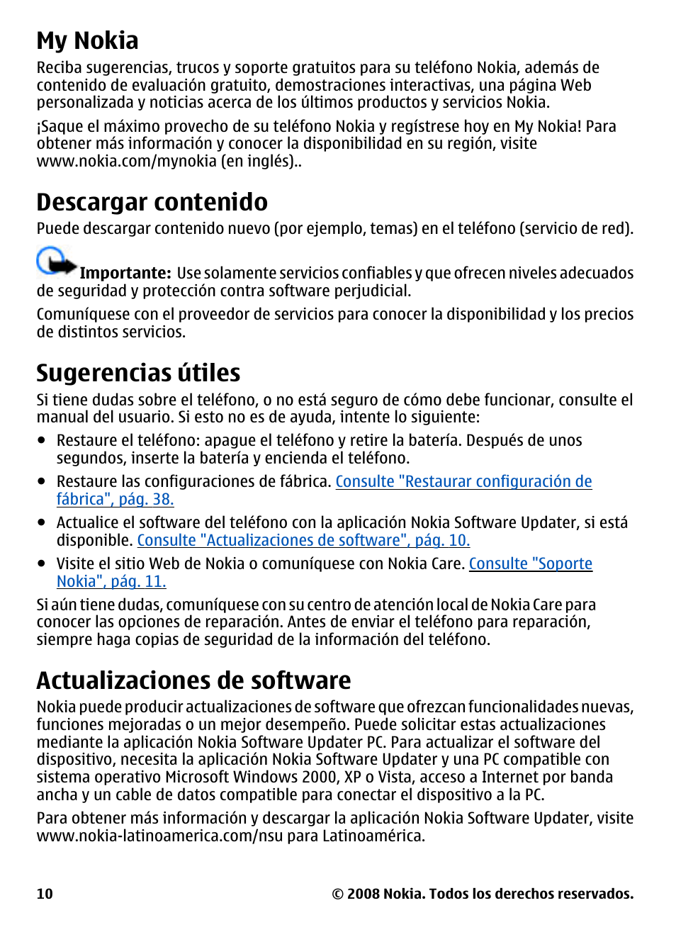 Nokia 3600 User Manual | Page 67 / 118
