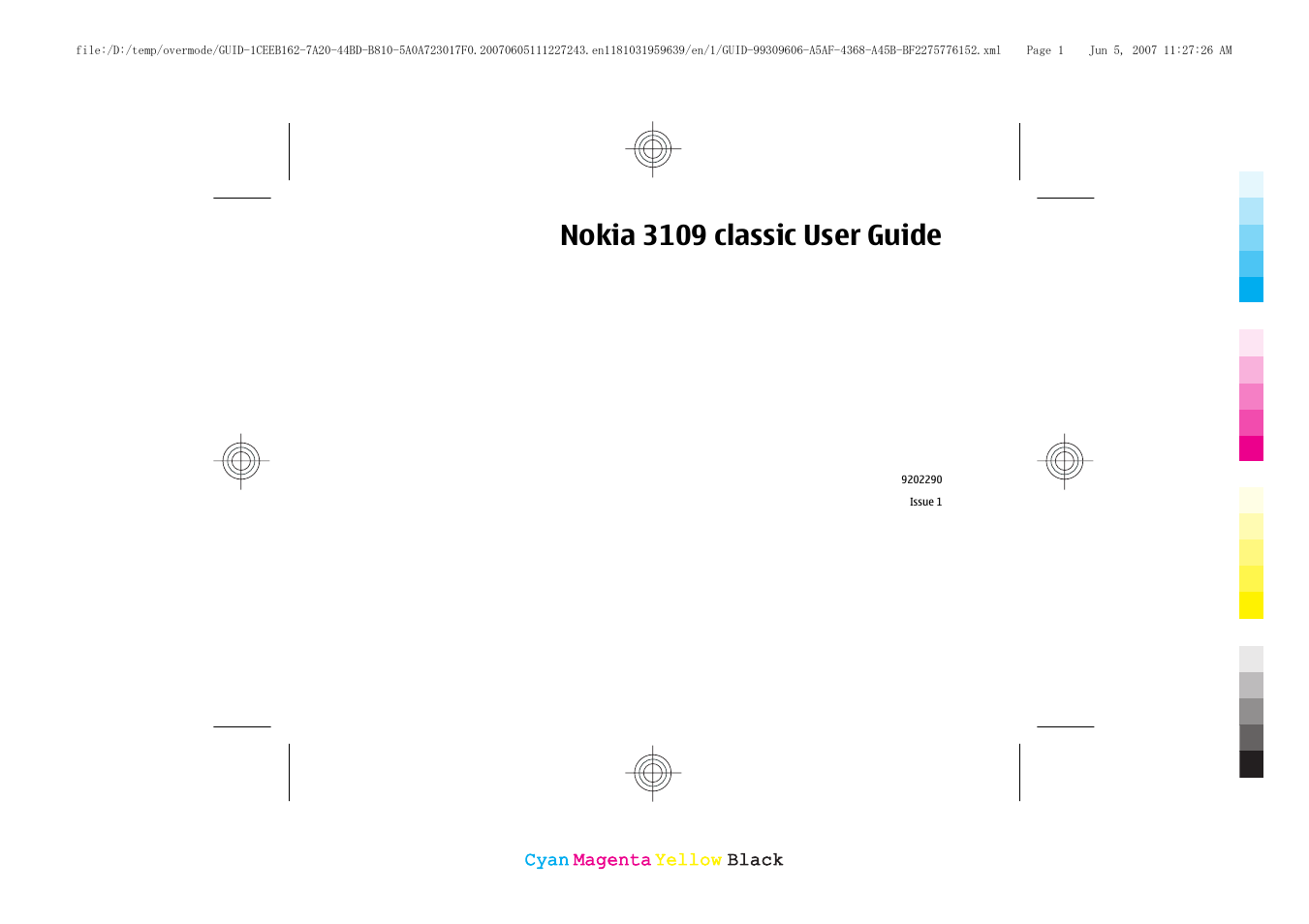 Nokia 3109 classic user guide | Nokia 3109 User Manual | Page 3 / 86