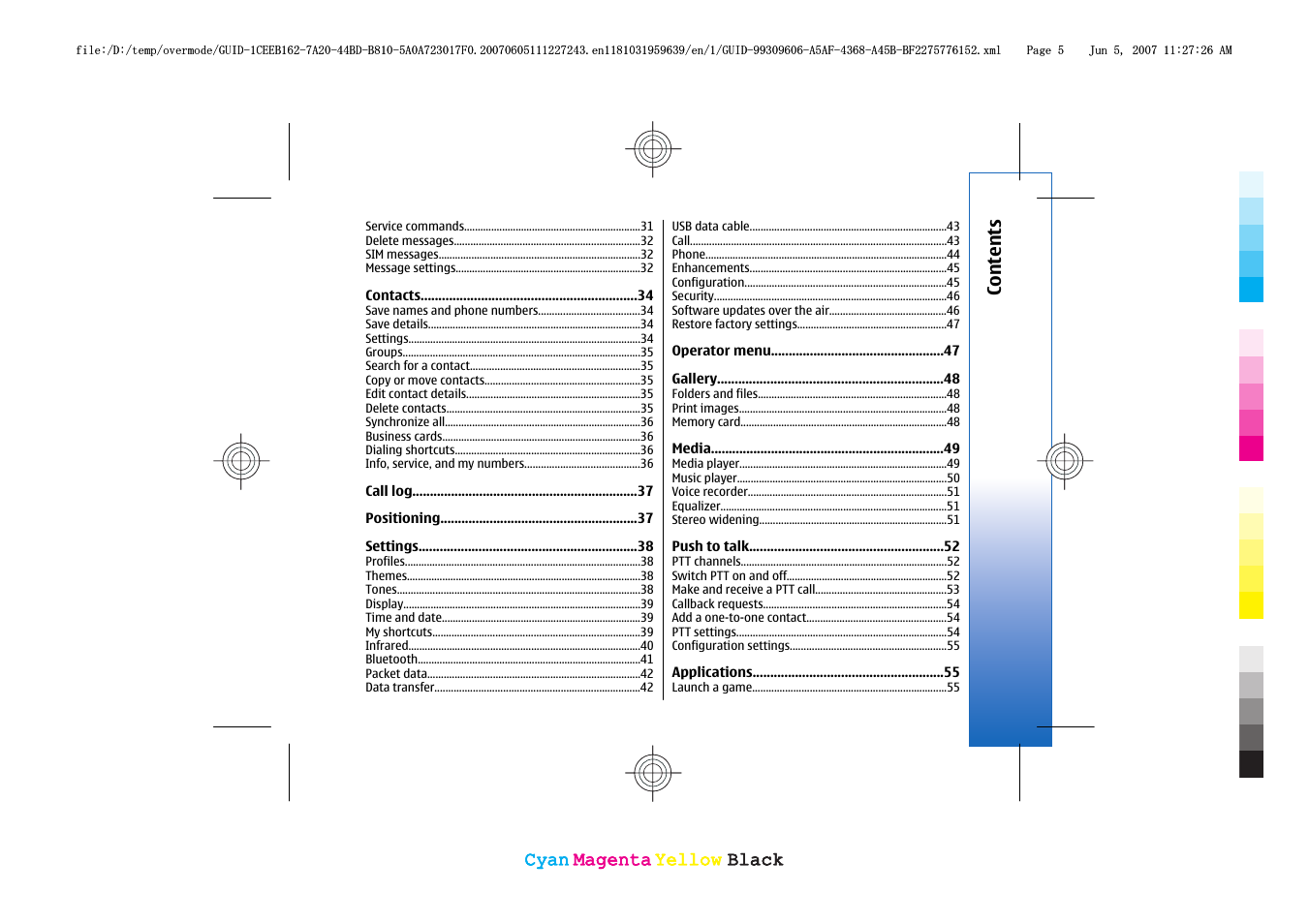 Nokia 3109 User Manual | Page 7 / 86