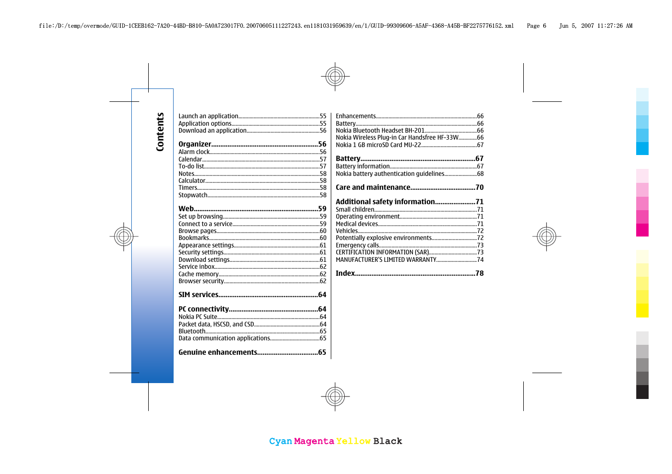 Nokia 3109 User Manual | Page 8 / 86