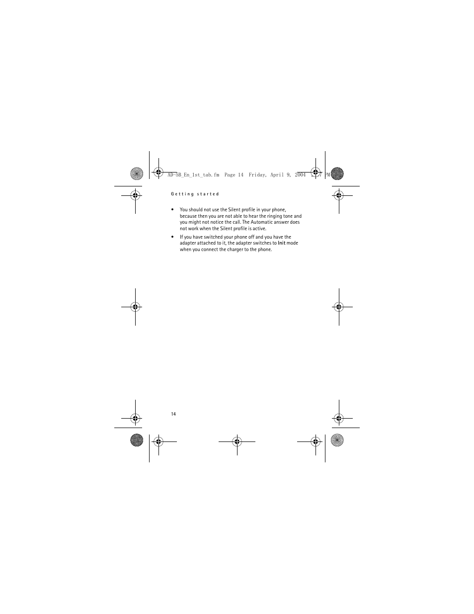 Nokia AD-5B User Manual | Page 14 / 16