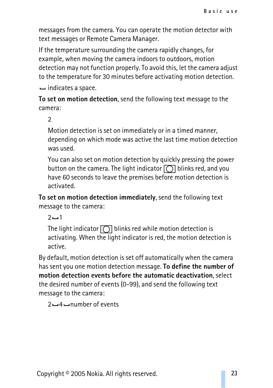 Nokia Remote Camera User Manual | Page 23 / 62