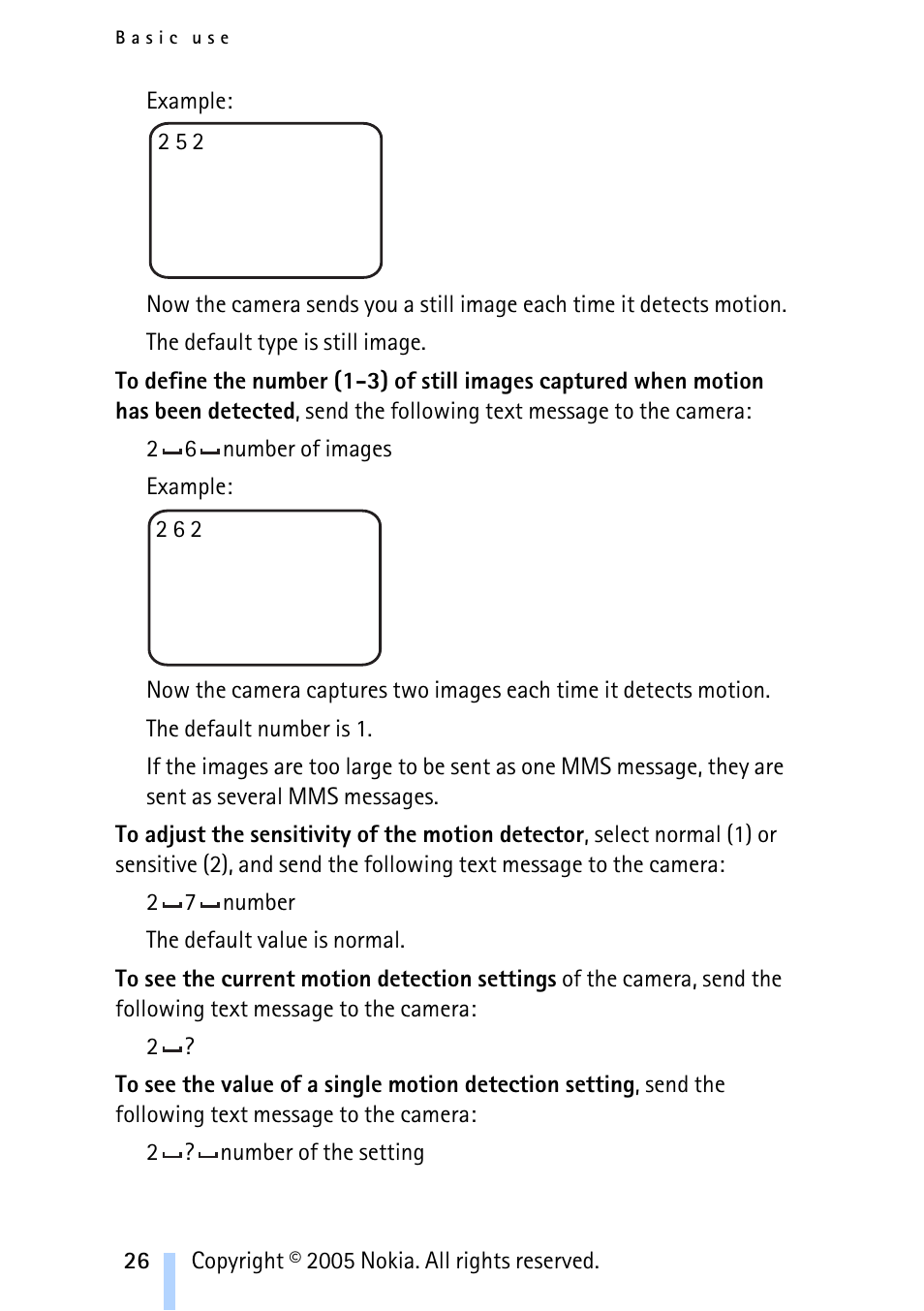 Nokia Remote Camera User Manual | Page 26 / 62