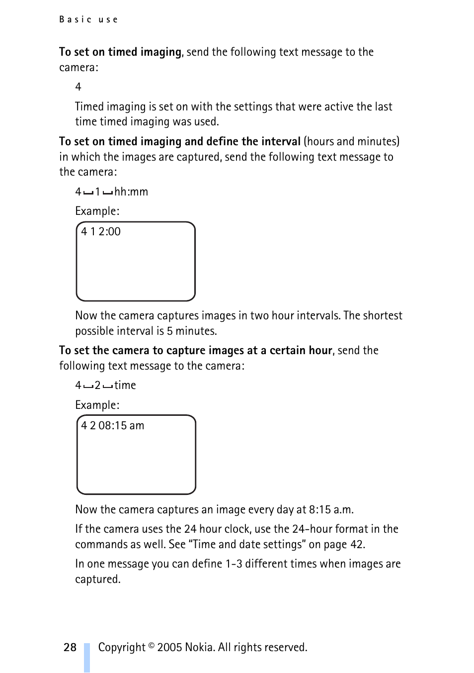 Nokia Remote Camera User Manual | Page 28 / 62