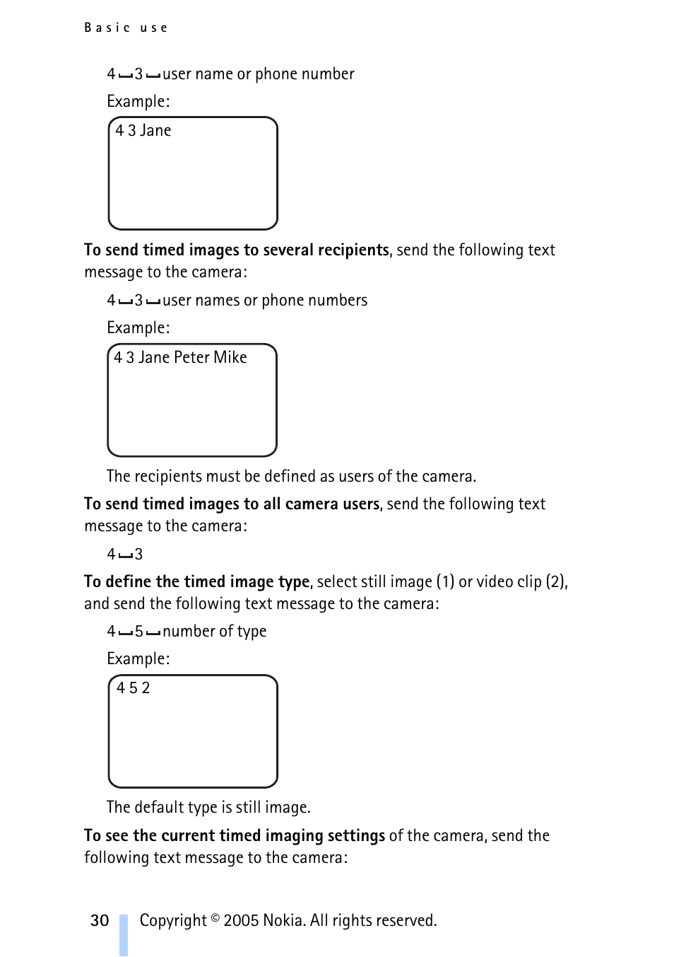 Nokia Remote Camera User Manual | Page 30 / 62