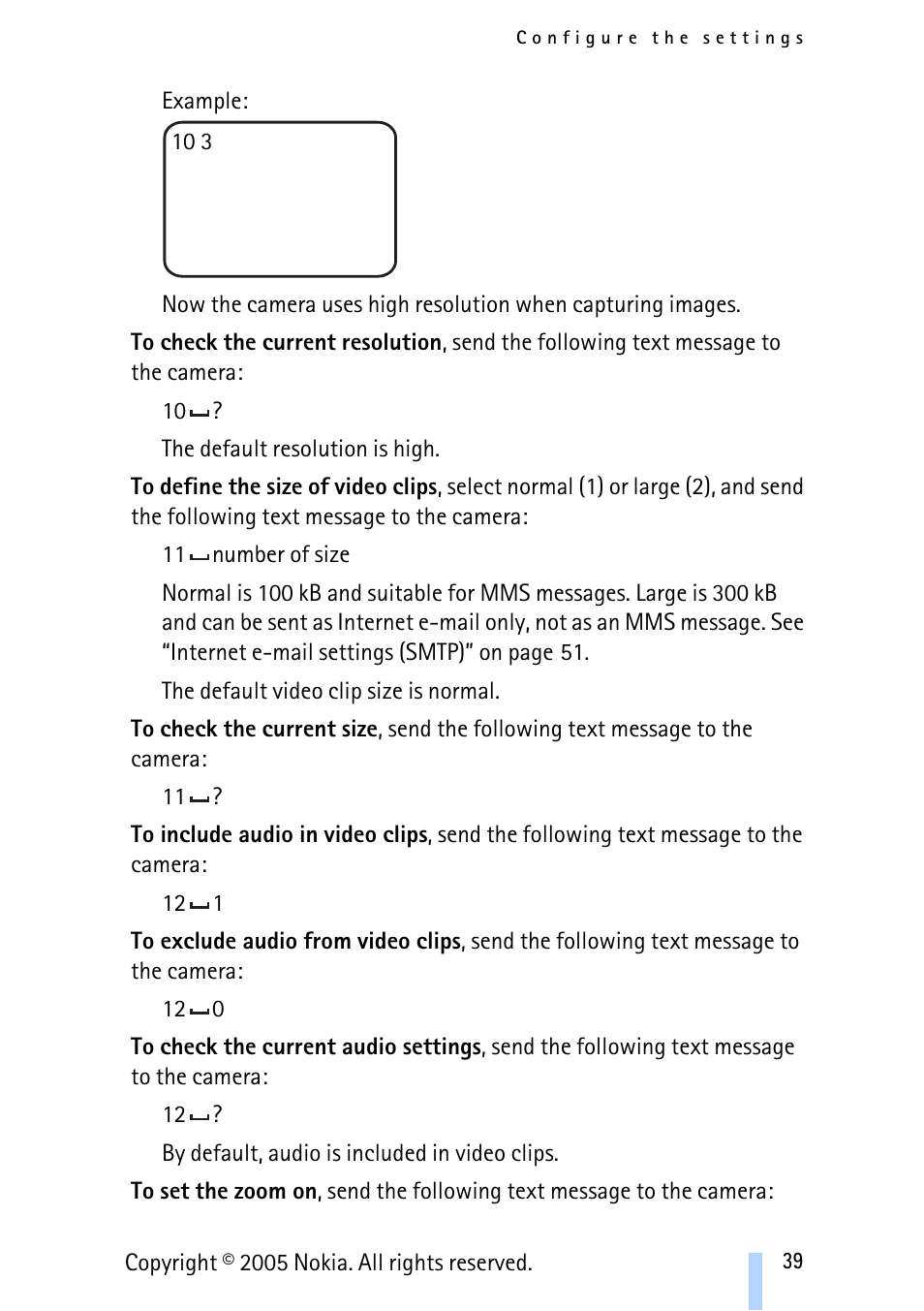 Nokia Remote Camera User Manual | Page 39 / 62