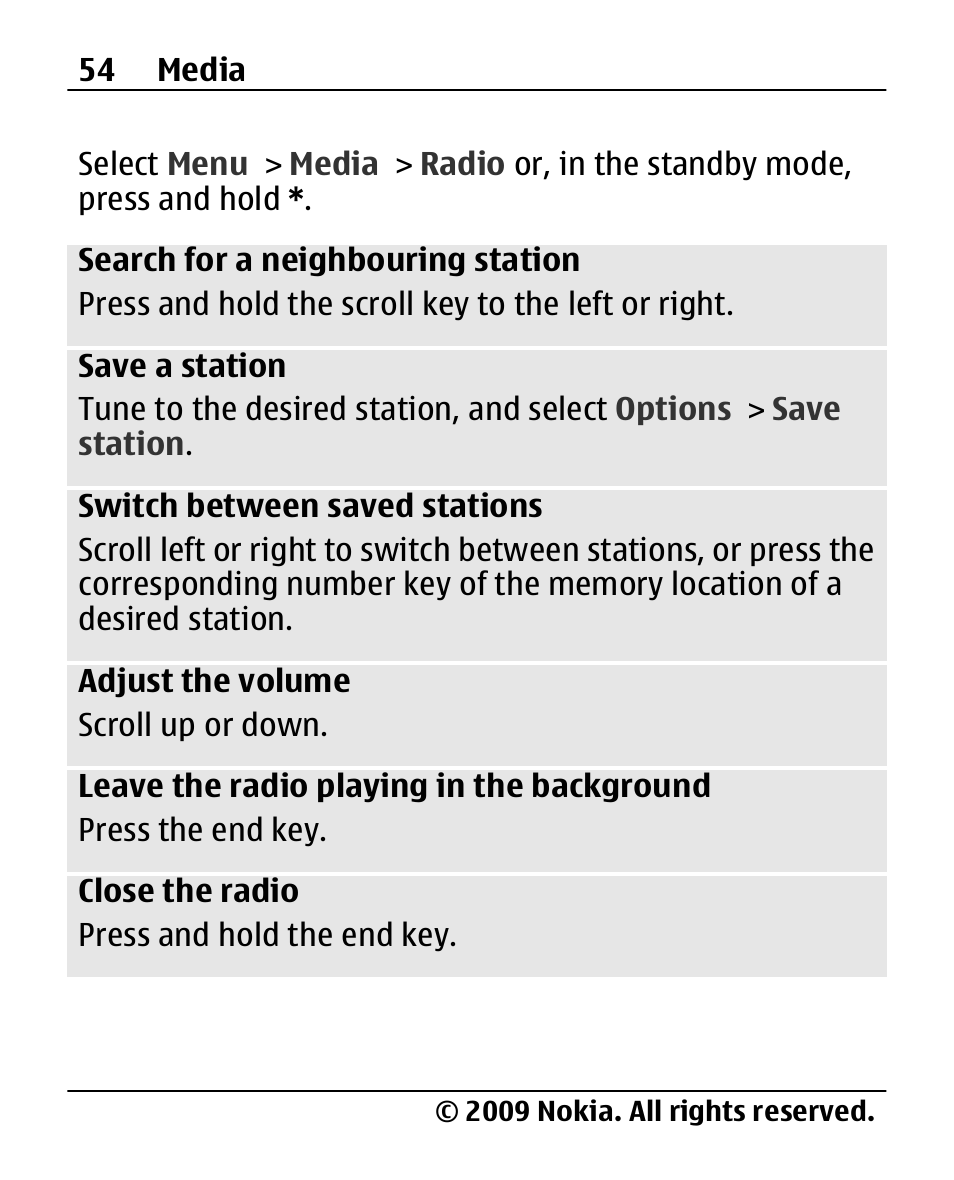 Nokia 2690 User Manual | Page 54 / 90