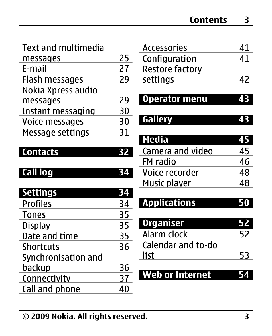 Nokia 2720 User Manual | Page 3 / 78