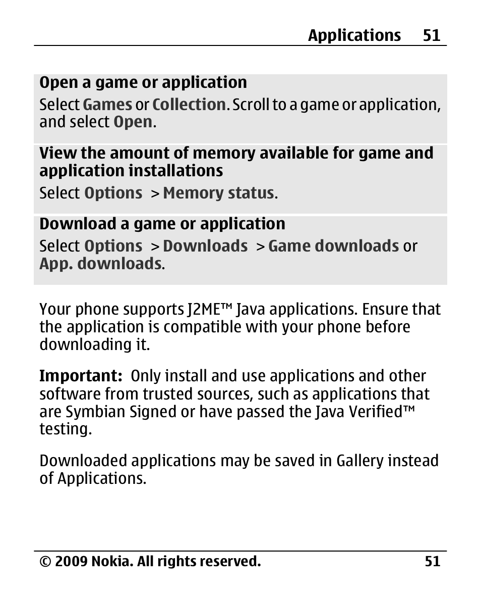 Nokia 2720 User Manual | Page 51 / 78