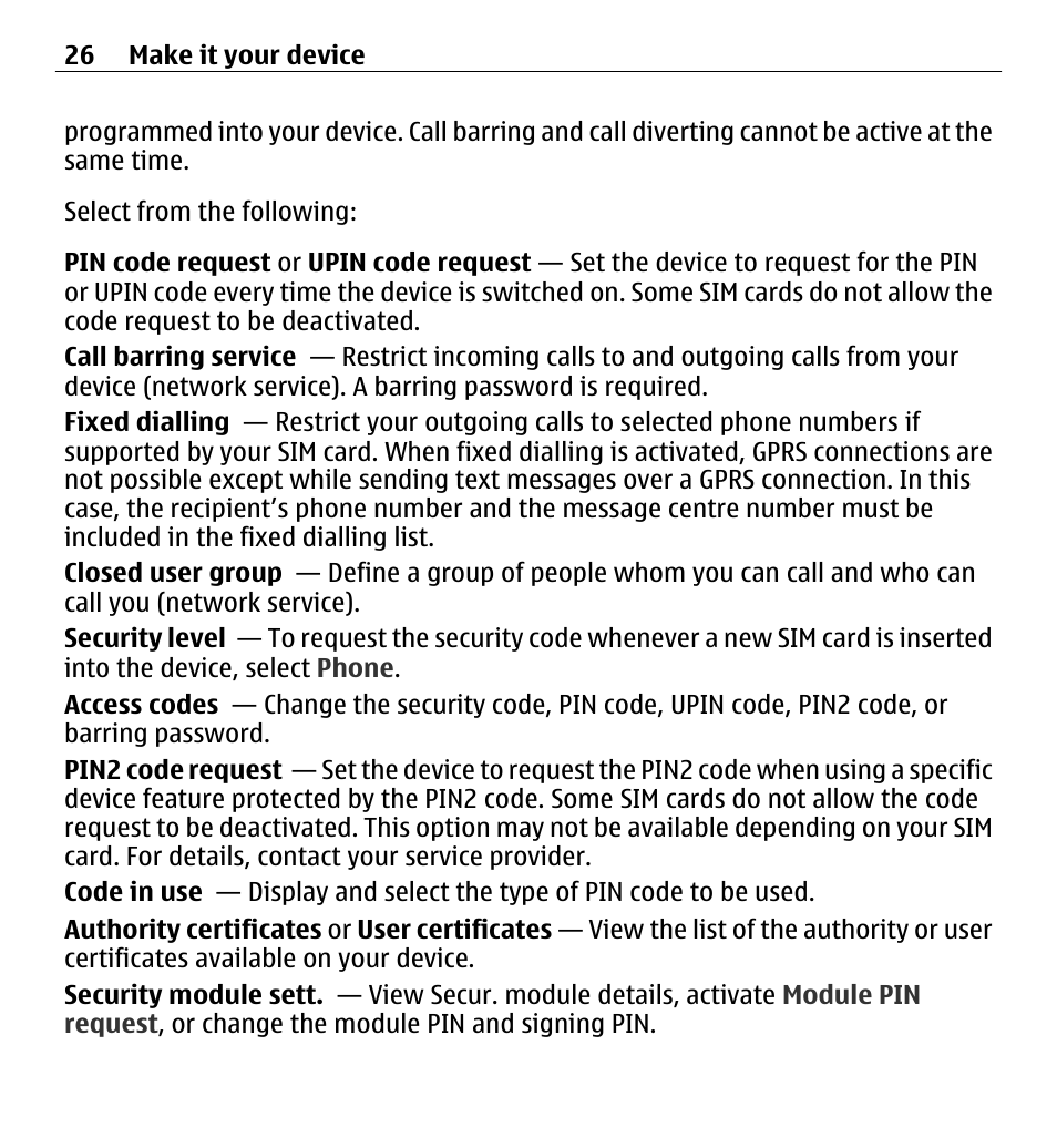 Nokia X3-00 User Manual | Page 26 / 87