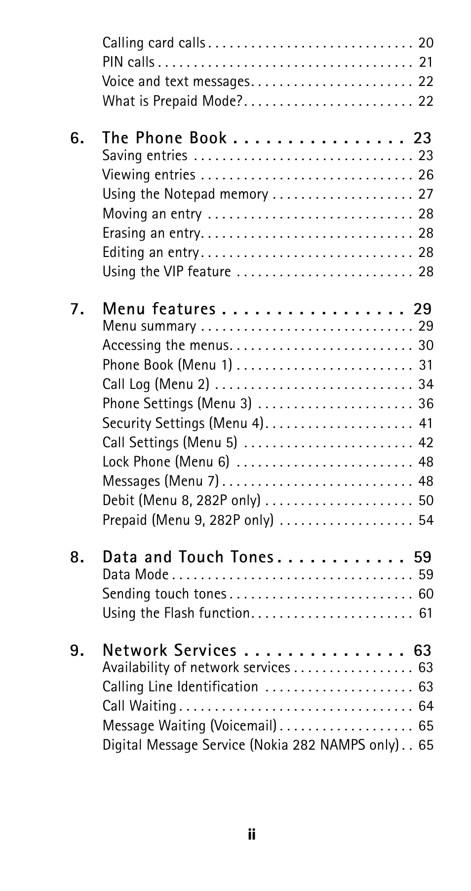 Nokia 282 User Manual | Page 4 / 93