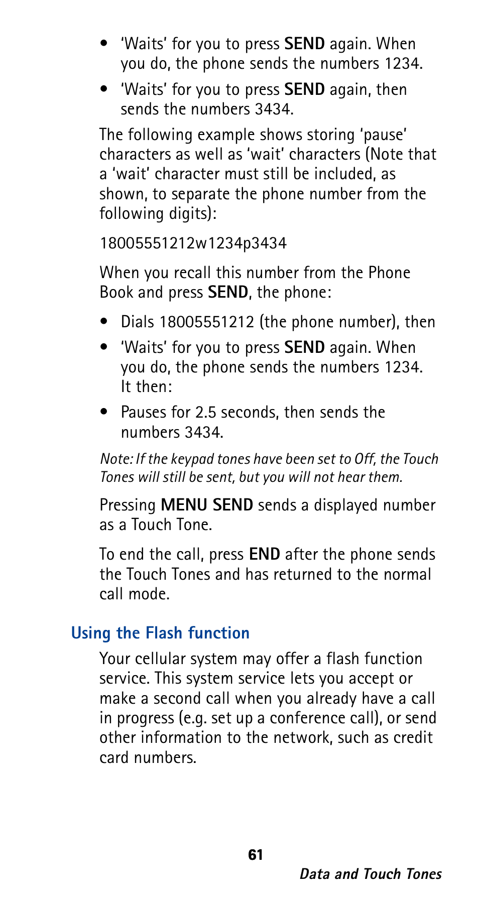 Using the flash function | Nokia 282 User Manual | Page 66 / 93