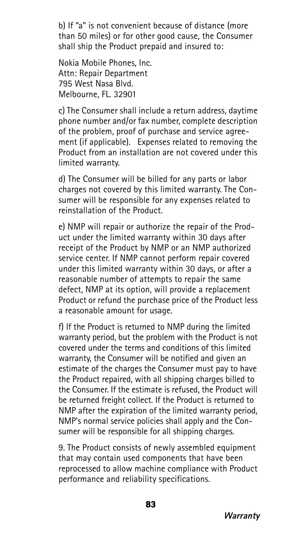 Nokia 282 User Manual | Page 88 / 93