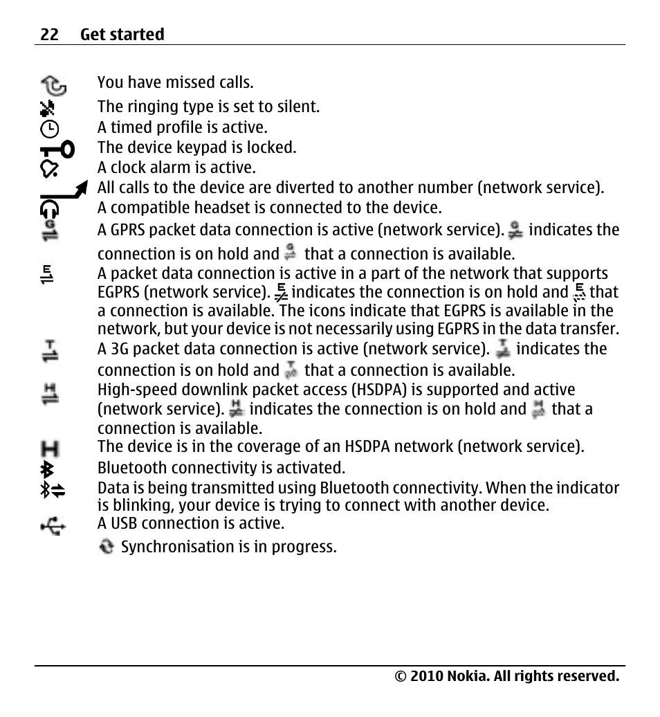 Nokia X500 User Manual | Page 22 / 121