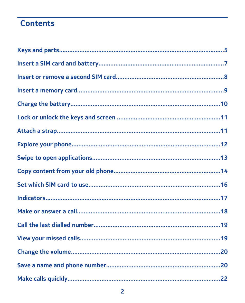 Nokia 202 User Manual | Page 2 / 60