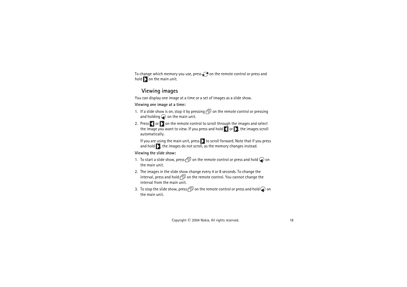 Viewing images | Nokia SU-5 User Manual | Page 18 / 20