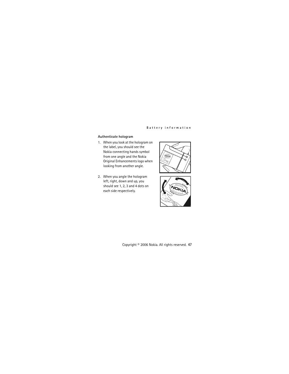 Nokia 2610 User Manual | Page 48 / 63