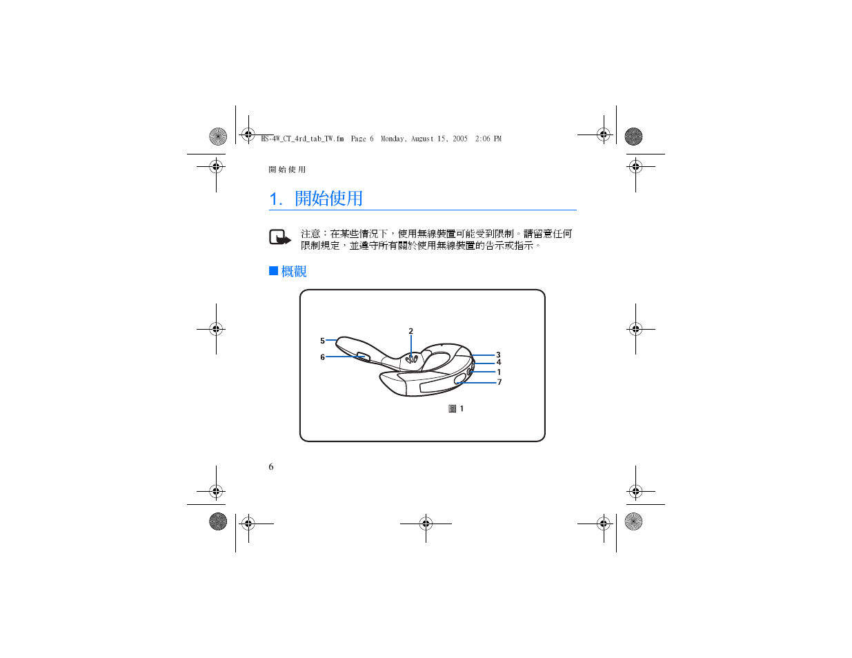 開始使用 | Nokia HS 4W User Manual | Page 70 / 110