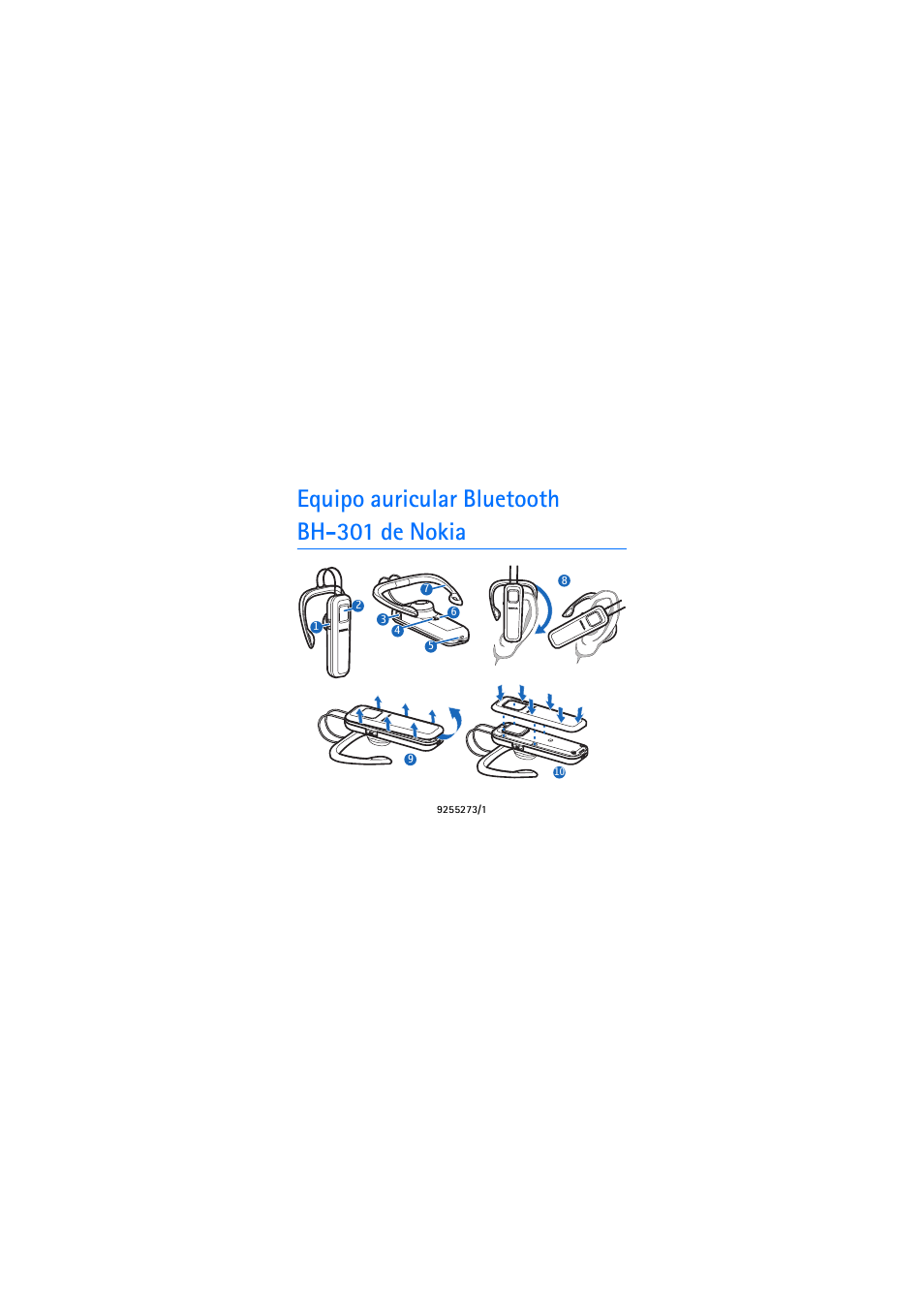 Equipo auricular bluetooth bh-301 de nokia | Nokia BH-301 User Manual | Page 11 / 46