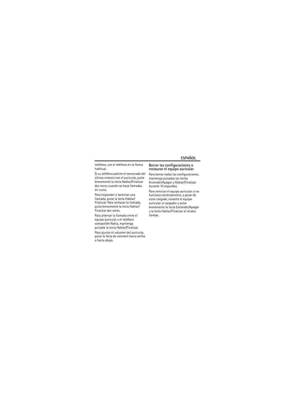 Nokia BH-301 User Manual | Page 18 / 46