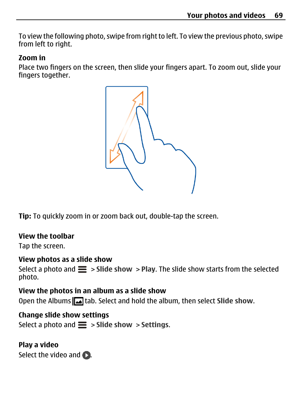 Nokia N8-00 User Manual | Page 69 / 145