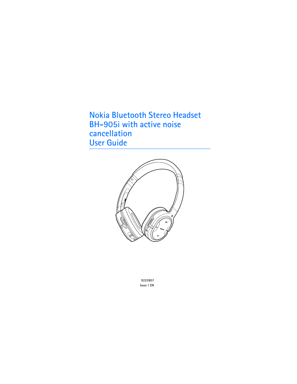 Nokia BH-905I User Manual | 19 pages