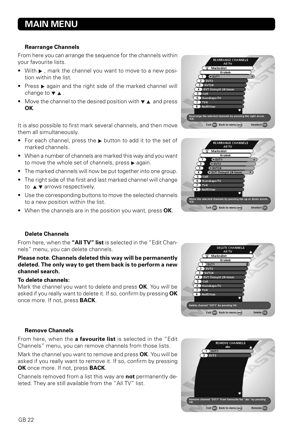 Main menu | Nokia 9820 T User Manual | Page 21 / 33