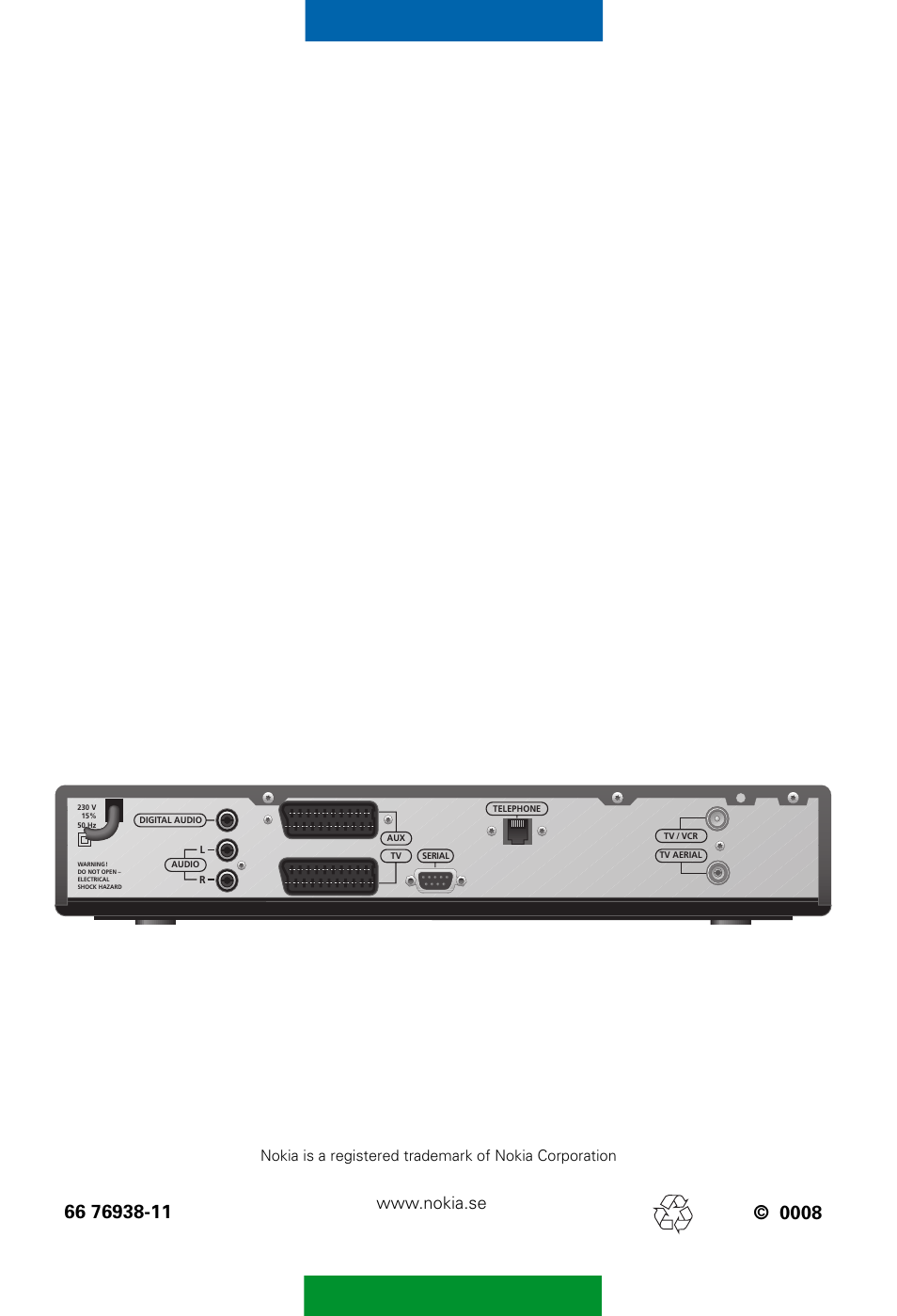 Nokia 9820 T User Manual | Page 33 / 33