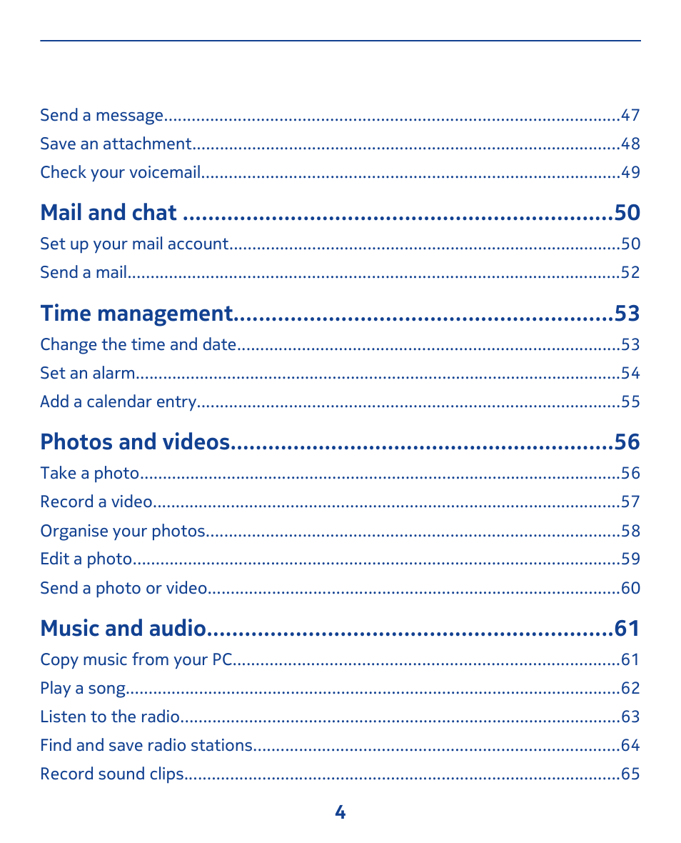 Nokia 308 User Manual | Page 4 / 128