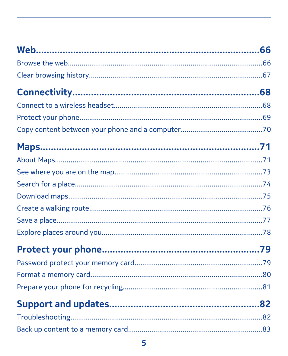 Nokia 308 User Manual | Page 5 / 128