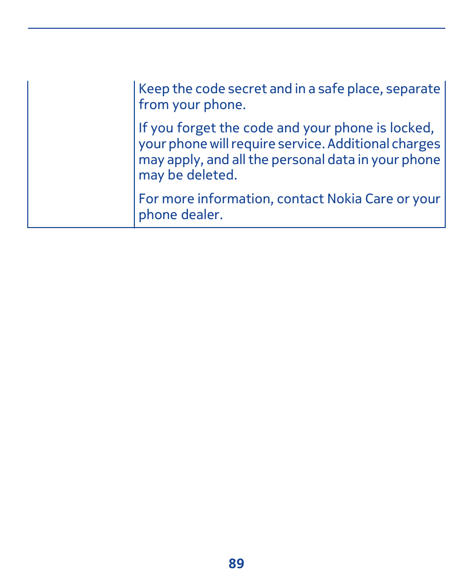 Nokia 308 User Manual | Page 89 / 128