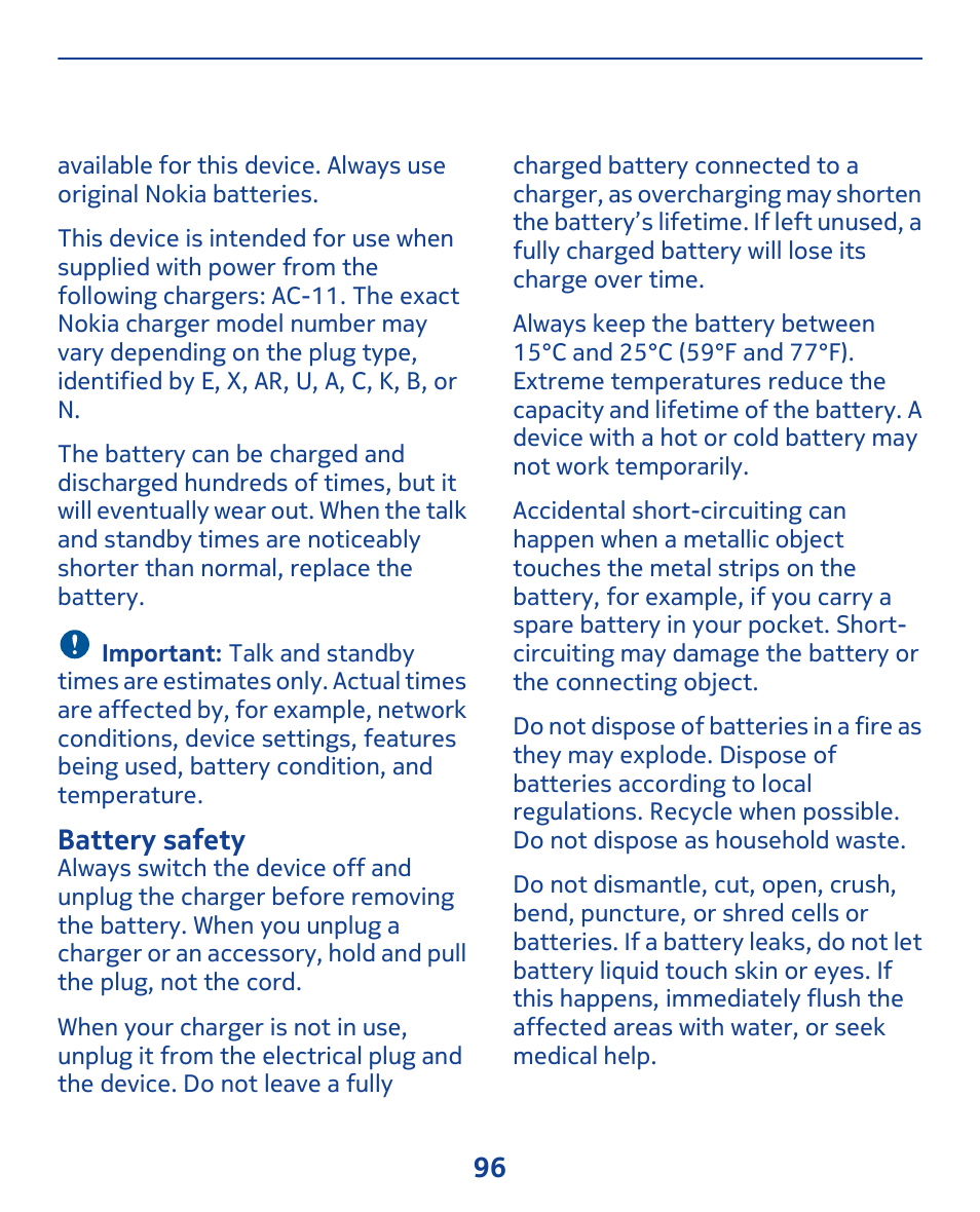 Nokia 308 User Manual | Page 96 / 128