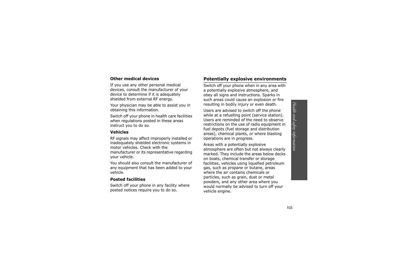 Nokia SGH-D830 User Manual | Page 105 / 113