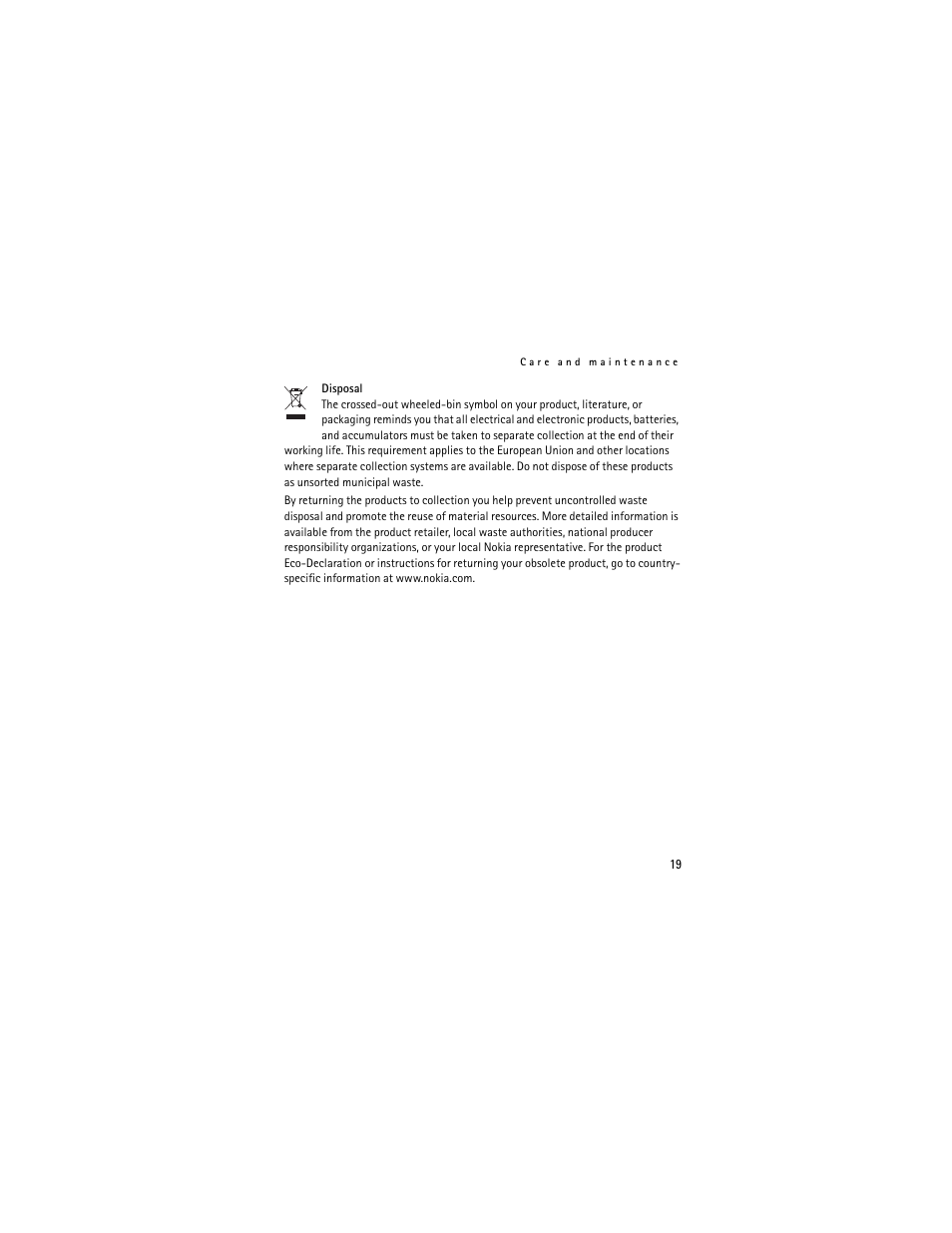Nokia BH-804 User Manual | Page 19 / 19