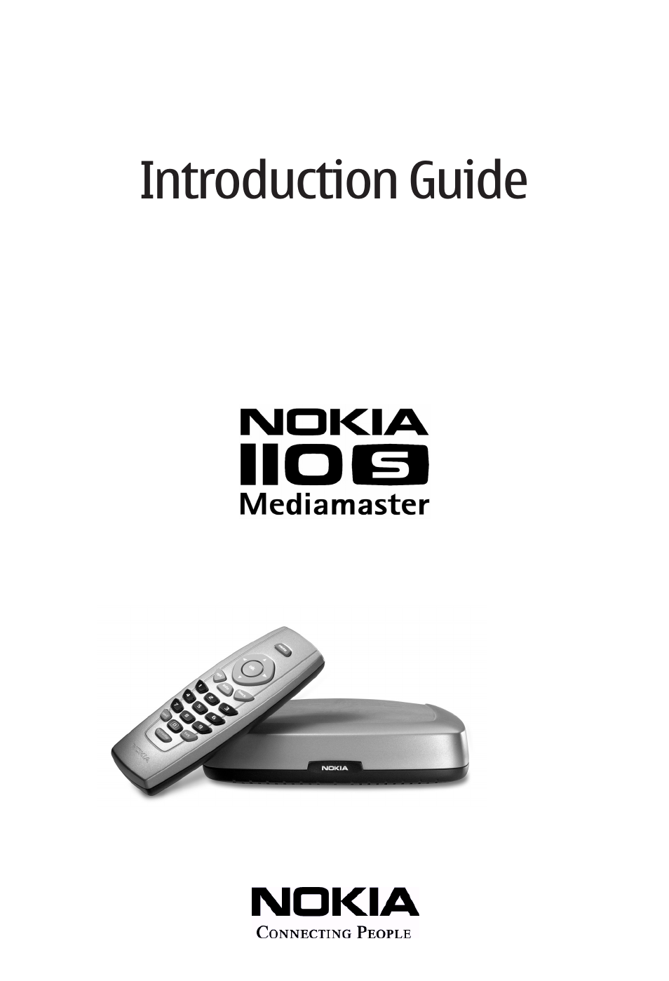 Nokia MEDIAMASTER 110S User Manual | 20 pages