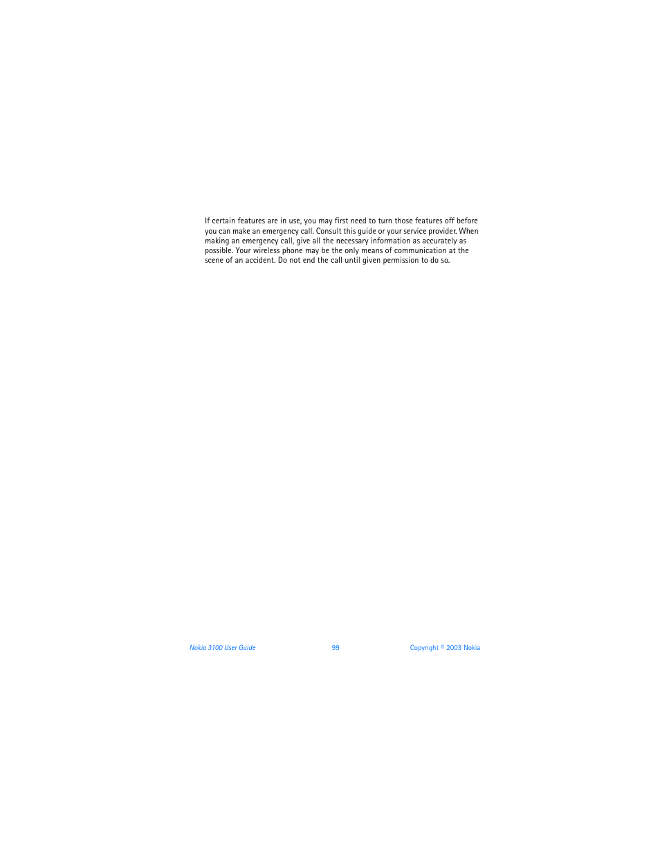 Nokia 3100b User Manual | Page 106 / 129
